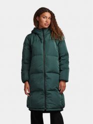 YAS Płaszcz zimowy 26031874 Zielony Regular Fit. Zielone płaszcze YAS, na zimę, xl, bez wzorów, z syntetyku, bez kaptura. Za 629.99 zł.