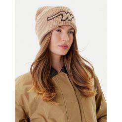 Czapka Weekend Max Mara. Brązowe czapki Weekend Max Mara, bez wzorów. Za 519.99 zł.