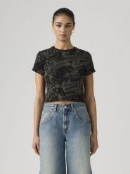 Levi's Koszulka w kolorze szarym rozmiar: S. Szare bluzki Levi's®, s, bez wzorów, z bawełny, bez kołnierzyka, bez ramiączek. Za 65.45 zł.