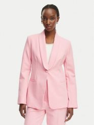 Morgan Marynarka 261-VMAKI.F Różowy Regular Fit. Czerwone marynarki i żakiety Morgan, bez wzorów, z syntetyku. Za 449.99 zł.