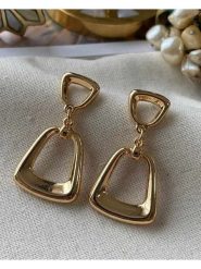 Luseera Pozłacane kolczyki-wkrętki rozmiar: onesize. Żółte kolczyki Luseera, pozłacane. Za 34.99 zł.