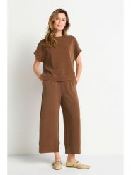 Rich & Royal Koszulka w kolorze jasnobrązowym rozmiar: XS. Brązowe bluzki Rich & Royal, xs, bez wzorów, bez kołnierzyka, bez ramiączek. Za 214.95 zł.