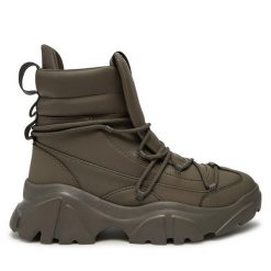 Trapery EA7 Emporio Armani. Brązowe trapery i śniegowce EA7 Emporio Armani. Za 1,079.00 zł.