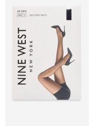 Nine West Rajstopy CEO-9WB-006-AW25 Czarny. Czarne rajstopy i pończochy Nine West, bez wzorów, z materiału. Za 19.99 zł.