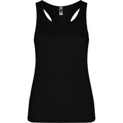 Damska Kamizelka Sportowa Shura Top. Czarne koszulki sportowe ROLY, bez wzorów, bez ramiączek. Za 45.99 zł.