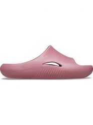 Crocs Klapki "Mellow" w kolorze różowym rozmiar: 43/44. Różowe klapki Crocs, bez wzorów, z otwartym noskiem, bez obcasa. Za 109.78 zł.