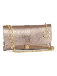 Mia Tomazzi Skórzana torebka "Vipiteno" w kolorze miedzianym - 24 x 13 x 6 cm rozmiar: onesize. Różowe torby na ramię Mia Tomazzi, bez wzorów, z materiału, na ramię, bez dodatków. Za 166.88 zł.