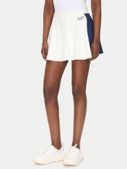 EA7 Emporio Armani Spódnica tenisowa 7W000204 AF13282 M0058 Biały Regular Fit. Białe spodnie sportowe EA7 Emporio Armani, bez wzorów, z syntetyku, sportowe. Za 359.99 zł.