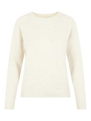 Vero Moda Sweter w kolorze kremowym rozmiar: S. Brązowe swetry Vero Moda, s, bez wzorów, bez ramiączek. Za 63.95 zł.