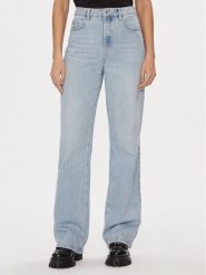 Patrizia Pepe Jeansy 8P0487/D070-CA05 Niebieski Wide Fit. Niebieskie jeansy Patrizia Pepe, bez wzorów. Za 1,349.00 zł.