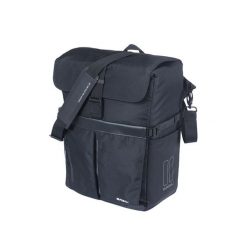 Basil Torba rowerowa Move MIK Studs 15 litrów 14 x 24 x 34 cm - czarna. Czarne torby na laptopa BASIL, bez wzorów, z materiału, na ramię. Za 430.95 zł.