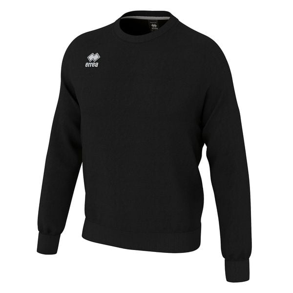 Bluza Errea Skye 3.0 Felpa Ad Dorośli. Czarne bluzy ERREA, s, bez wzorów, z bawełny, bez kaptura. Za 267.99 zł.