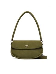 Guess Torebka Danya HWSG99 18190 Zielony ciemny. Zielone torebki klasyczne Guess, z aplikacjami, ze skóry, bez dodatków. Za 589.99 zł.