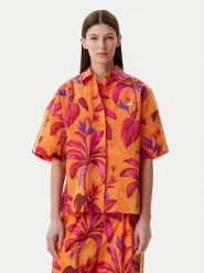 Adidas Koszula FARM Premium JD6281 Pomarańczowy Loose Fit. Brązowe koszule Adidas, l, bez wzorów, z syntetyku, bez kołnierzyka, bez ramiączek. Za 259.99 zł.