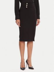 Rinascimento Spódnica ołówkowa CFC0126167003 Czarny Slim Fit. Czarne spódnice Rinascimento, xl, bez wzorów, z syntetyku, ołówkowe. Za 379.99 zł.