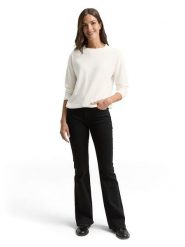 Tom Tailor Bluzka w kolorze kremowym rozmiar: XL. Brązowe bluzki Tom Tailor, xl, bez wzorów, bez kołnierzyka, bez ramiączek. Za 56.93 zł.