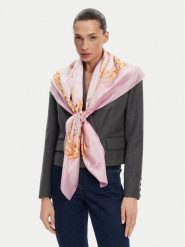 Guess Chusta AW5300 SIL03 Różowy. Czerwone rękawiczki Guess, z aplikacjami, z materiału. Za 229.99 zł.