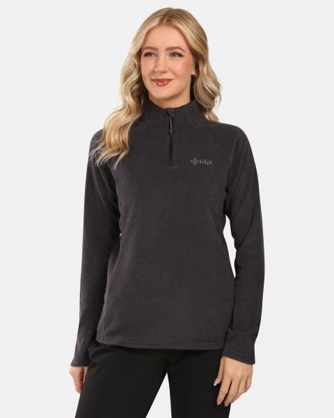 Damska bluza polarowa Kilpi ALMERI-W. Czarne bluzy Kilpi, bez wzorów, z materiału, bez kaptura. Za 163.85 zł.