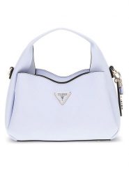 Guess Torebka w kolorze błękitnym - 24 x 17 x 8 cm rozmiar: onesize. Niebieskie torby na ramię Guess, z aplikacjami, z materiału, przez ramię, bez dodatków. Za 355.95 zł.