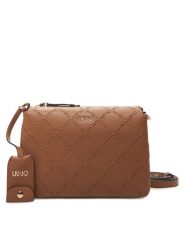 Liu Jo Torebka Ecs S Crossbody AF5072 E0538 Brązowy. Brązowe listonoszki Liu Jo, bez wzorów, ze skóry, bez dodatków. Za 489.99 zł.