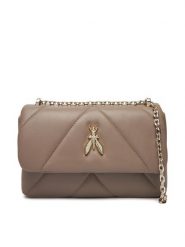 Patrizia Pepe Torebka CB0084/L006-B744 Beżowy. Brązowe torebki klasyczne Patrizia Pepe, bez wzorów, ze skóry, bez dodatków. Za 1,389.00 zł.