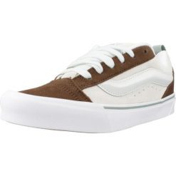 Buty VANS KNU SKOOL Brązowy. Brązowe trampki Vans, bez wzorów, z tkaniny, bez zapięcia. Za 232.99 zł.