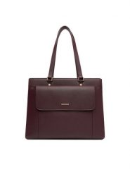 Gino Rossi Torebka EO-PANSY Bordowy. Czerwone torebki klasyczne Gino Rossi, bez wzorów, z materiału, bez dodatków. Za 349.99 zł.