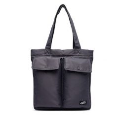 Torebka Vans. Czarne shopper Vans, bez wzorów, bez dodatków. Za 207.99 zł.