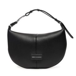 Torebka Armani Exchange. Czarne torebki klasyczne Armani Exchange, bez wzorów, bez dodatków. Za 619.99 zł.