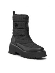 Liu Jo Botki Flair 01 SF3013 TX040 Czarny. Czarne botki Liu Jo, bez wzorów, z materiału, bez obcasa, na płaskiej podeszwie, bez zapięcia. Za 1,489.00 zł.
