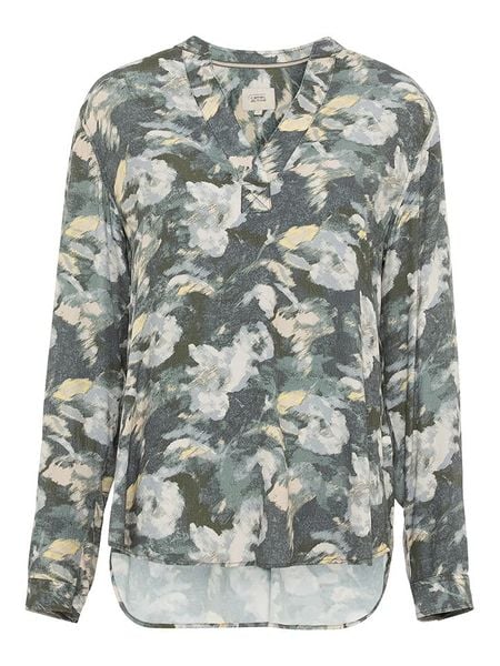 Camel Active Bluzka w kolorze oliwkowo-żółtym rozmiar: XS. Brązowe bluzki Camel Active, xs, bez wzorów, z wiskozy, bez kołnierzyka, bez ramiączek. Za 78.66 zł.