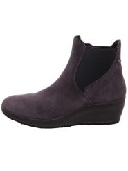 Legero Botki w kolorze brązowym na koturnie rozmiar: 37,5. Brązowe botki Legero, bez wzorów, ze skóry, bez obcasa, na koturnie, bez zapięcia. Za 333.95 zł.