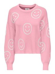 ONLY Sweter w kolorze jasnoróżowym rozmiar: XS. Różowe swetry Only, xs, bez wzorów, bez ramiączek. Za 82.83 zł.