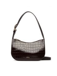 Furla Torebka Sara Small WB02138 BX3178 3244S Brązowy ciemny. Brązowe torebki klasyczne Furla, bez wzorów, bez dodatków. Za 1,579.00 zł.