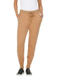 Heine Spodnie dresowe w kolorze beżowym rozmiar: 40. Brązowe spodnie sportowe Heine, bez wzorów, z dresówki. Za 47.94 zł.