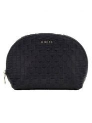 Guess Kosmetyczka "Dome" w kolorze czarnym - 19 x 14 x 7 cm rozmiar: onesize. Czarne kufry i kosmetyczki Guess, z aplikacjami, z materiału, z tłoczeniem, bez dodatków. Za 173.99 zł.