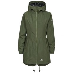 Trespass Daytrip – damska parka wodoodporna TP50 Moss. Zielone parki Trespass, xs, z materiału. Za 312.99 zł.