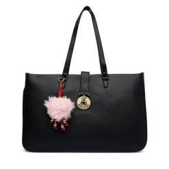 Torebka LOVE MOSCHINO. Czarne shopper Love Moschino, bez wzorów, bez dodatków. Za 1,139.00 zł.