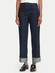 Morgan Jeansy 252-PREVER Granatowy Straight Fit. Niebieskie jeansy Morgan, bez wzorów. Za 349.99 zł.