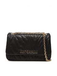 Just Cavalli Torebka 78RA4BE3 ZSB23 Czarny. Czarne torebki klasyczne Just Cavalli, bez wzorów, ze skóry, bez dodatków. Za 479.99 zł.