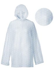 Le Monde du Parapluie Ponczo przeciwdeszczowe w kolorze białym rozmiar: M. Białe kurtki sportowe Le Monde du Parapluie, m, bez wzorów, z materiału, bez kaptura, outdoorowe. Za 154.07 zł.
