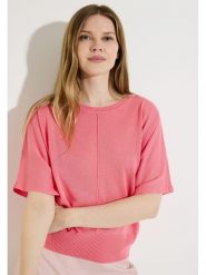 More & More Sweter w kolorze jagodowym rozmiar: 36. Różowe swetry More & More, bez wzorów, bez ramiączek. Za 153.71 zł.