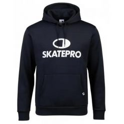 Odzież Bluza sportowa unisex SkatePro Tech Bluza z kapturem - 12-14 - Black /. Czarna bluzy SKATEPRO, na zimę, bez wzorów, z kapturem. Za 185.99 zł.