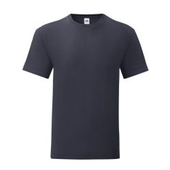 Kultowa Koszulka Unisex Dla Dorosłych. Niebieskie bluzki FRUIT OF THE LOOM, s, bez wzorów, sportowe, bez kołnierzyka, bez ramiączek. Za 33.99 zł.
