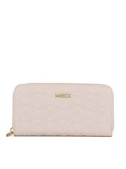 MEXX Portfel MEXX-W1-001-AW24 Beżowy. Brązowe portfele Mexx, bez wzorów, z materiału. Za 89.99 zł.