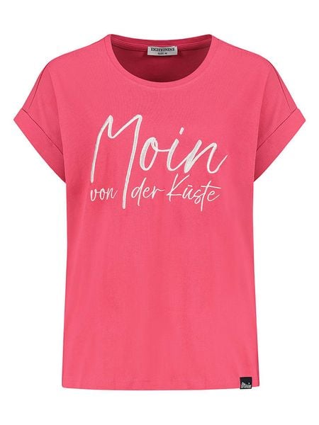 Eight2Nine Koszulka w kolorze różowym rozmiar: XL. Różowe bluzki Eight2Nine, xl, bez wzorów, z bawełny, bez kołnierzyka, bez ramiączek. Za 43.99 zł.