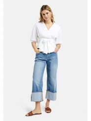 Smith & Soul Bluzka w kolorze białym rozmiar: XL. Białe bluzki Smith & Soul, xl, bez wzorów, bez kołnierzyka, bez ramiączek. Za 173.99 zł.