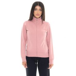 Bluza zimowa Leone 1947 Never Without Damen, Halsausschnitt Reißverschluss. Czerwone bluzy LEONE 1947 APPAREL, na zimę, bez wzorów, z bawełny, bez kaptura. W wyprzedaży za 144.93 zł.