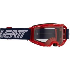 Gogle rowerowe LEATT Goggle Vizion 3.5. Czerwone okulary przeciwsłoneczne LEATT, bez wzorów, sportowe. Za 249.00 zł.
