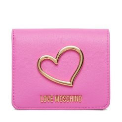 Portfel LOVE MOSCHINO. Czerwone portfele Love Moschino, bez wzorów. Za 399.99 zł.